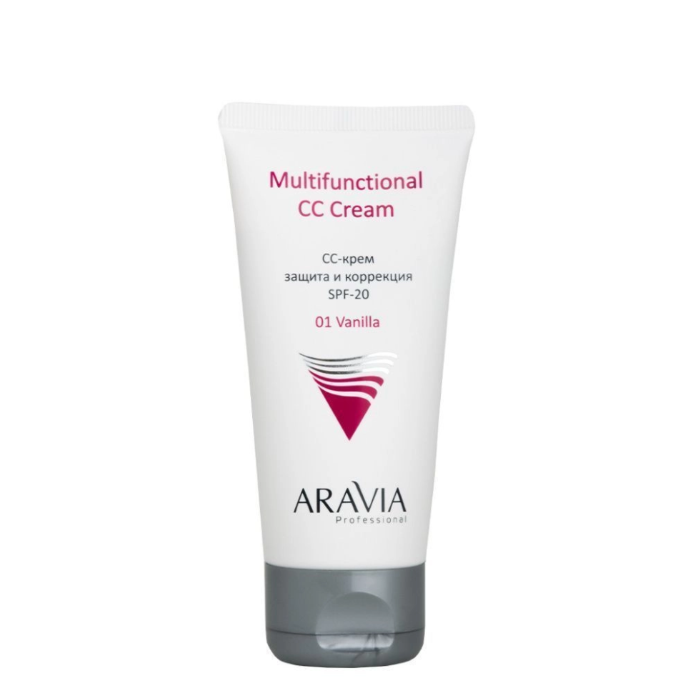 CC-крем защитный SPF-20 для лица Multifunctional CC Cream № 01 ванильный, 50 мл