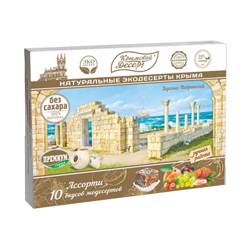 Рахат-лукум Ассорти без сахара Херсонес, 350 г