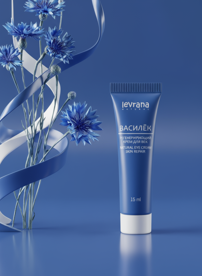 Крем для век "Василек", регенерирующий, 15 мл