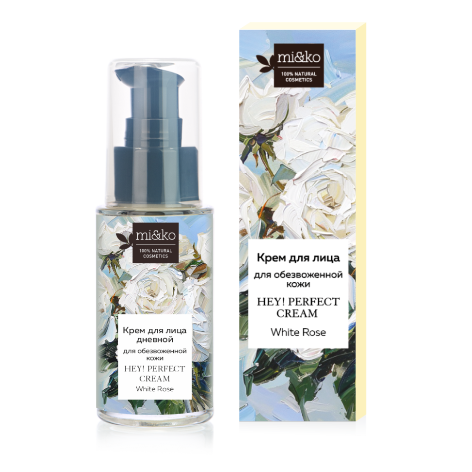 Крем для обезвоженной кожи лица​ Hey! Perfect cream White rose, 30 мл