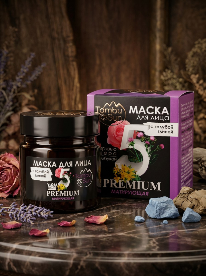 Маска для лица Premium 5 Матирующая, 150 мл Маска для лица Premium 5 Матирующая, 150 мл