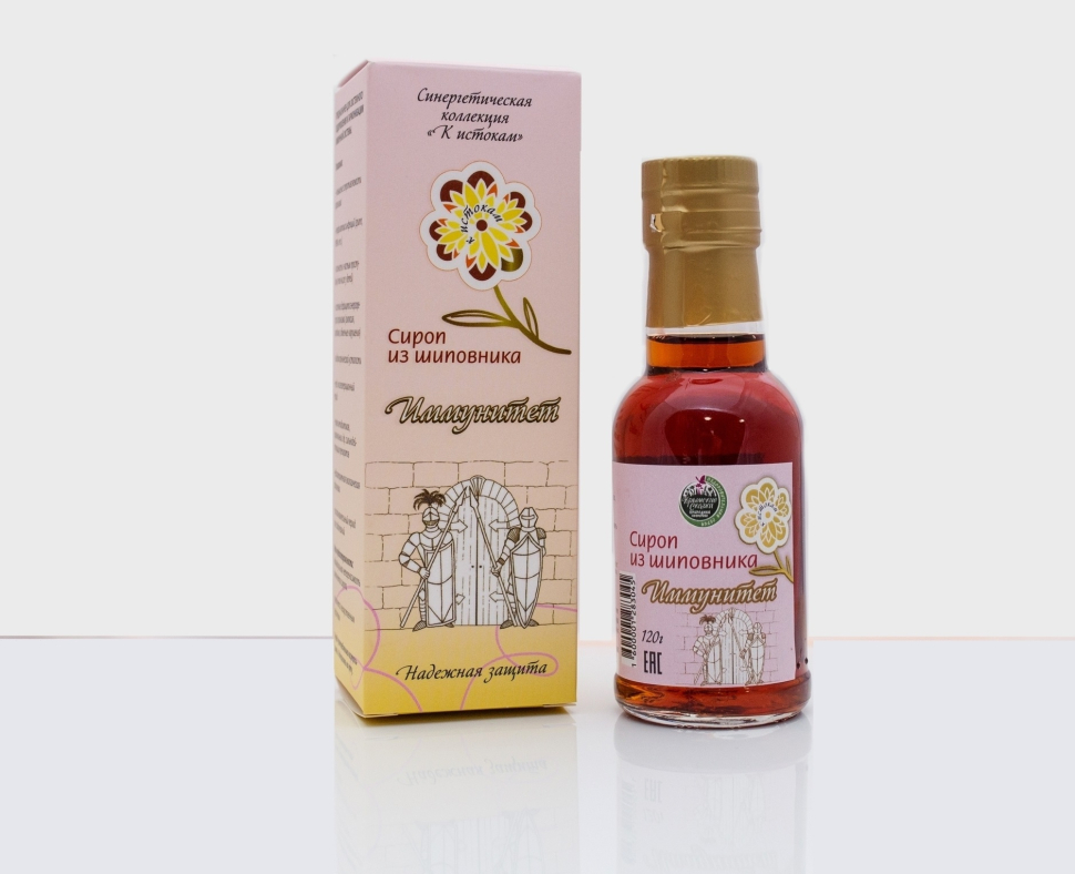Сироп Иммунитет из шиповника, 120 г