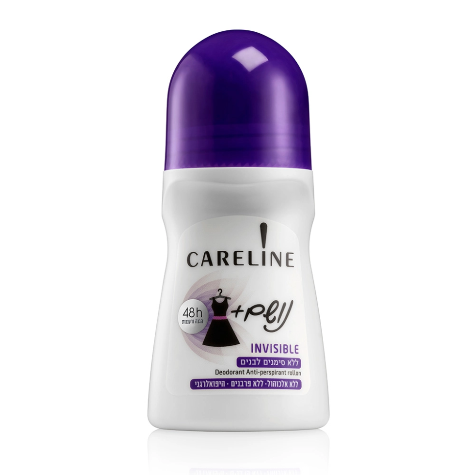 Дезодорант-антиперспирант шариковый INVISIBLE, Careline, 75 мл