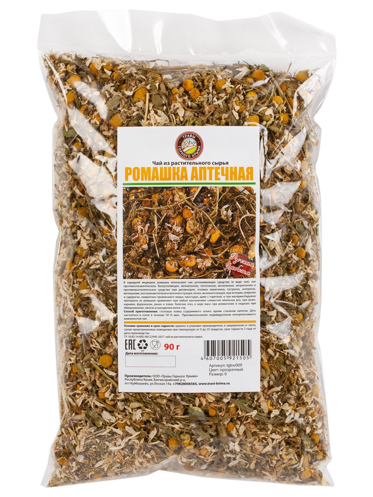 Чай из растительного сырья Ромашка, 90 г