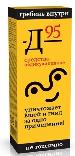 911 Средство педикулицидное «д-95» саше, 10 мл x 3