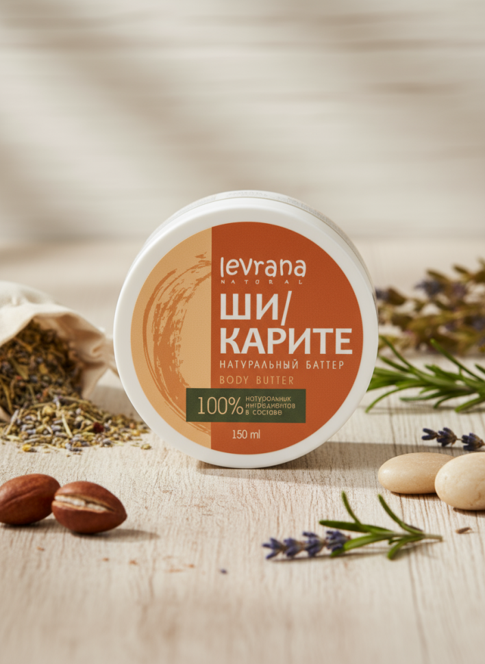 Баттер для волос и тела Ши/Карите масло , 150 мл