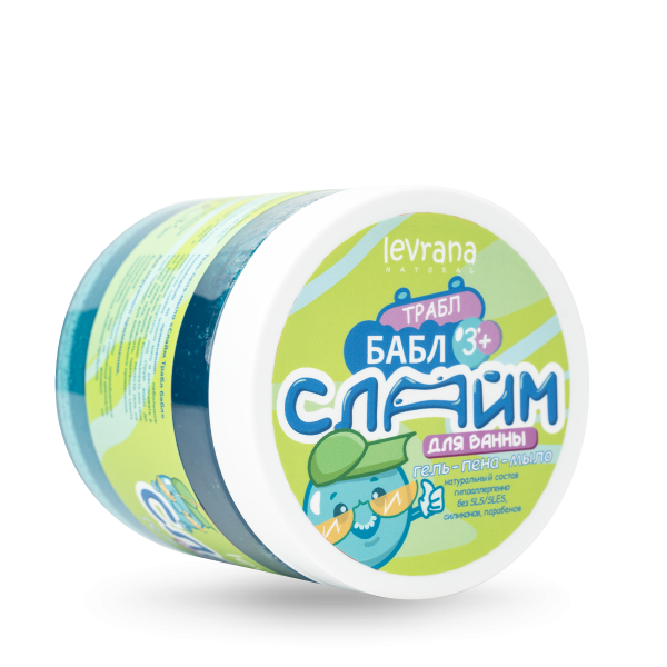Гель-пена-мыло для ванны «Слайм Трабл бабл» 3+, 500 мл