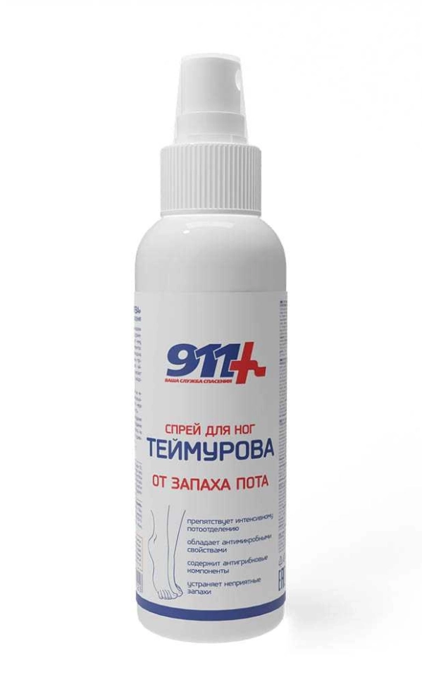 911 Теймурова спрей для ног, 150 мл