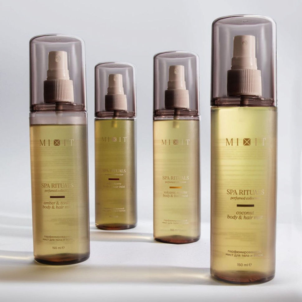 Парфюмированный мист для тела и волос с ароматом кокоса SPa Rituals coconut body&amp;hair mist, 150 мл 