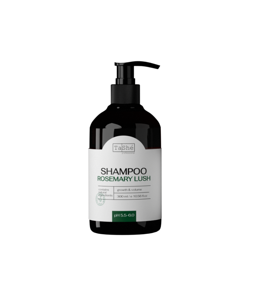 Шампунь для волос эффективное очищение и объём, Rosemary Lush, 300 мл