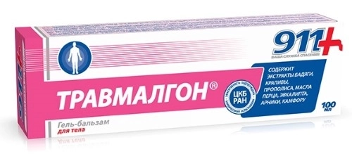 911 Травмалгон гель-бальзам для тела, 100 мл
