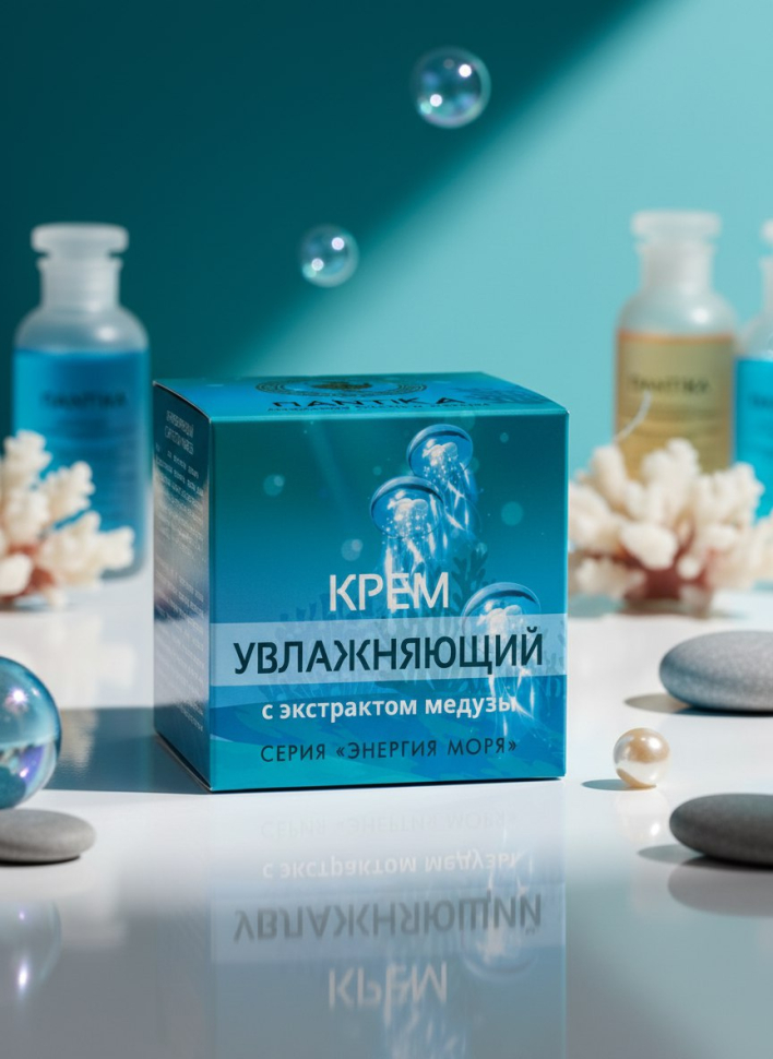 Крем Увлажняющий с экстрактом медузы Энергия моря, 30 г Крем Увлажняющий с экстрактом медузы Энергия моря, 30 г