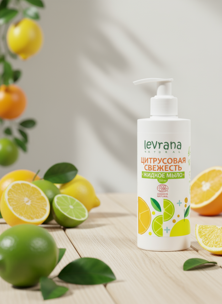 Жидкое мыло &quot;Цитрусовая свежесть&quot;, 250 мл