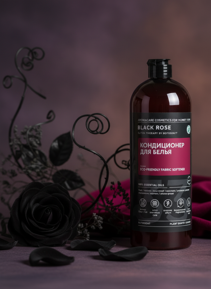 Кондиционер для белья BLACK ROSE, 1000 мл