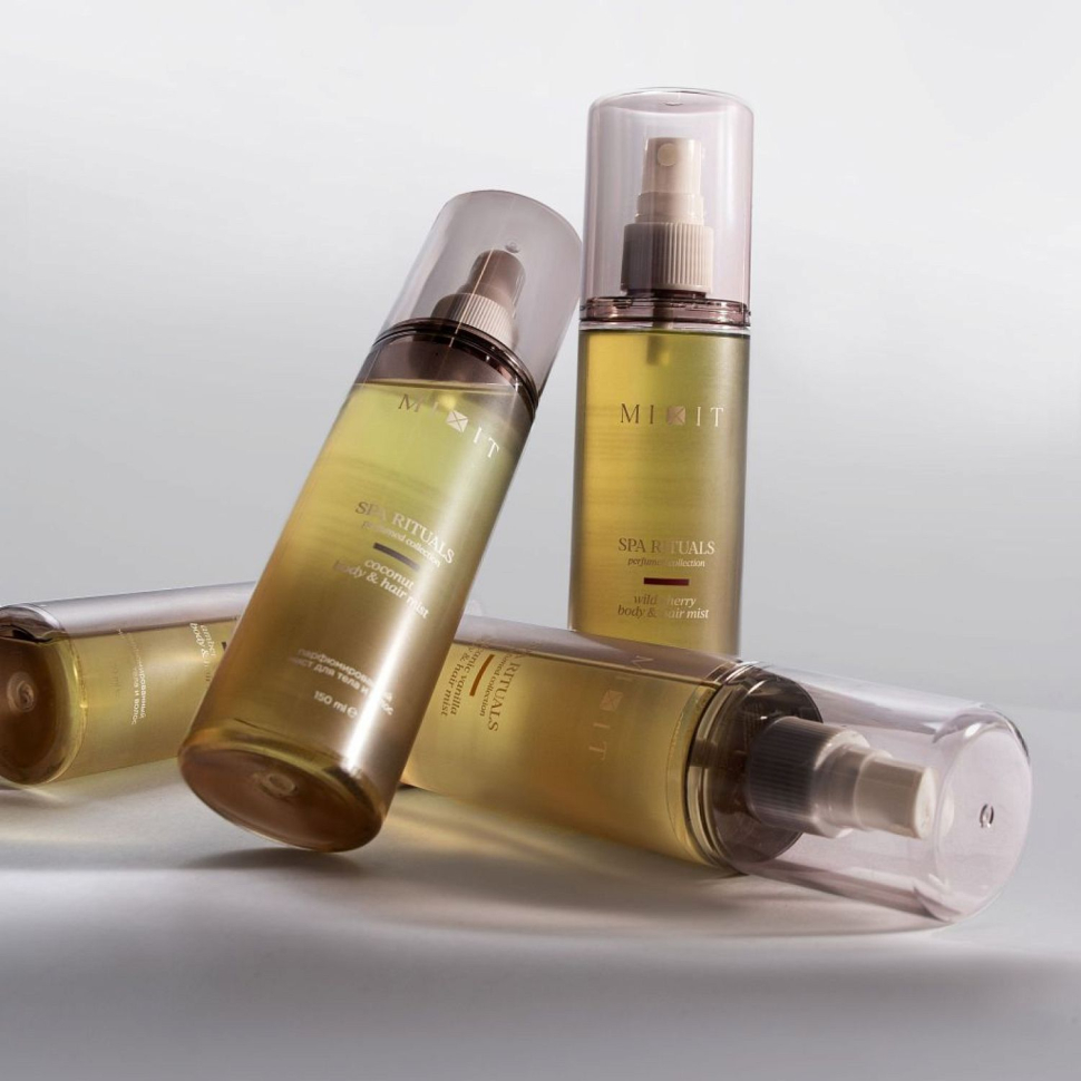 Парфюмированный мист для тела и волос с ароматом амбры и бобов тонка Spa Rituals amber&amp;tonca body&amp;hair mist, 150 мл 