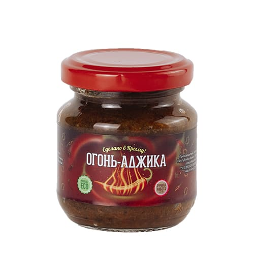 Аджика натуральная крымская Огонь аджика, 125 г