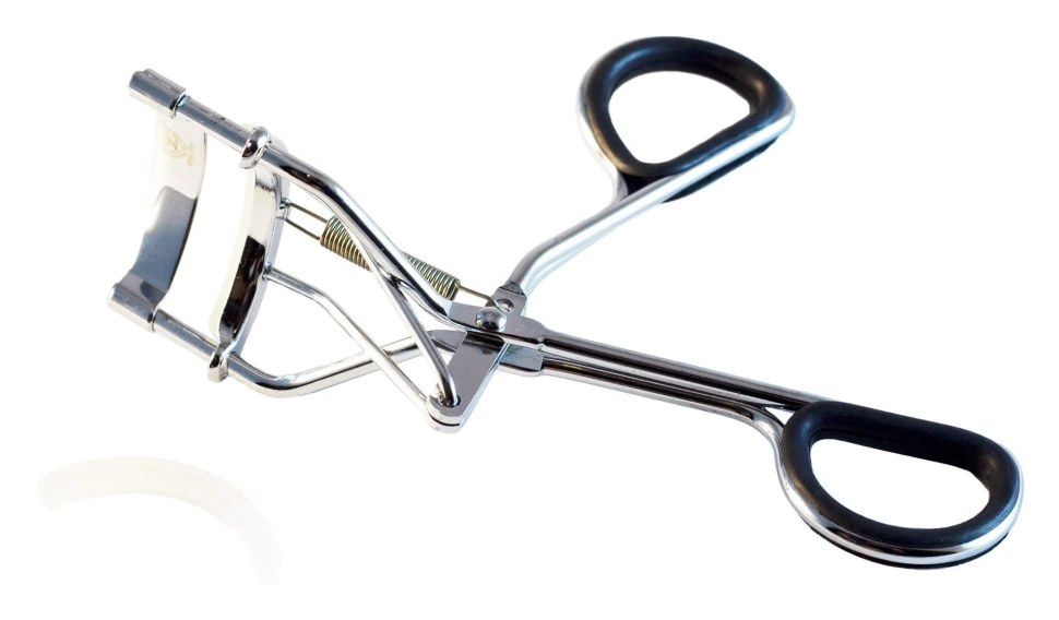 Зажим для ресниц с резиновыми ручками сменный блок, zo EYE-111-SP