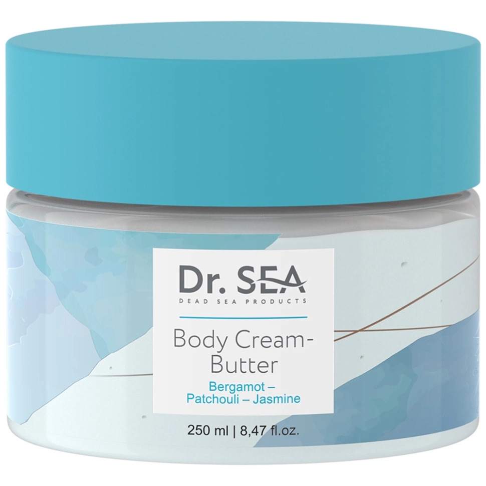 Крем-баттер для тела бергамот-пачули-жасмин Dr sea, 250 мл