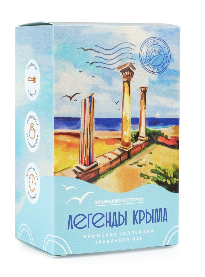 Набор чая Крымские истории, 4 шт. по 50 г