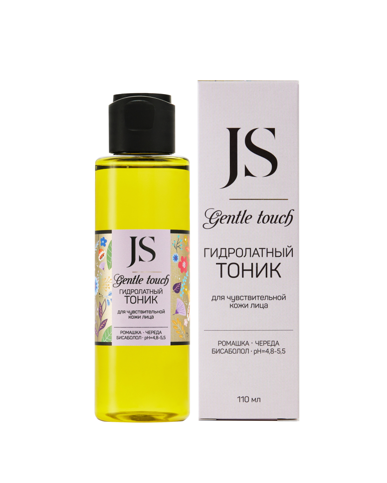 Гидролатный тоник для чувствительной кожи лица Gentle touch, 110 мл