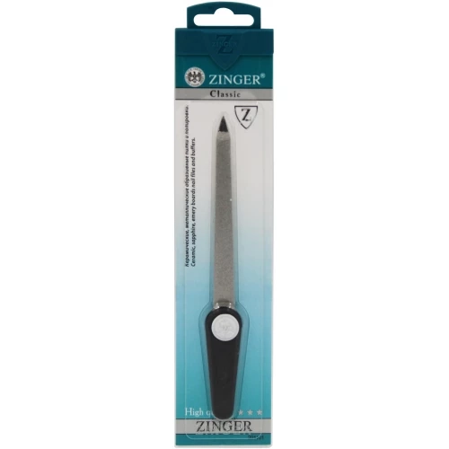 Пилка алмазная для ногтей с вогнутым щитом, zo F-7-Logo-№3, 7 см