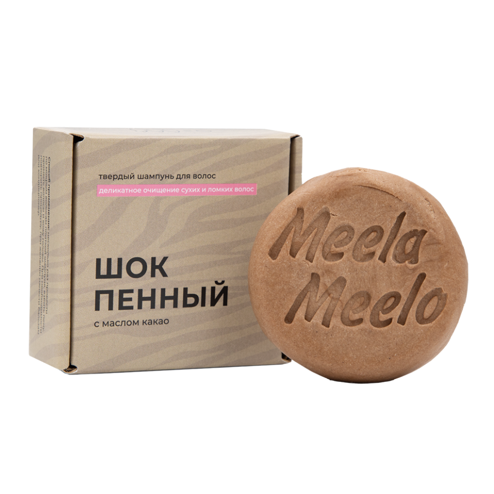 Твёрдый шампунь ШокПенный с маслом какао, 85 г