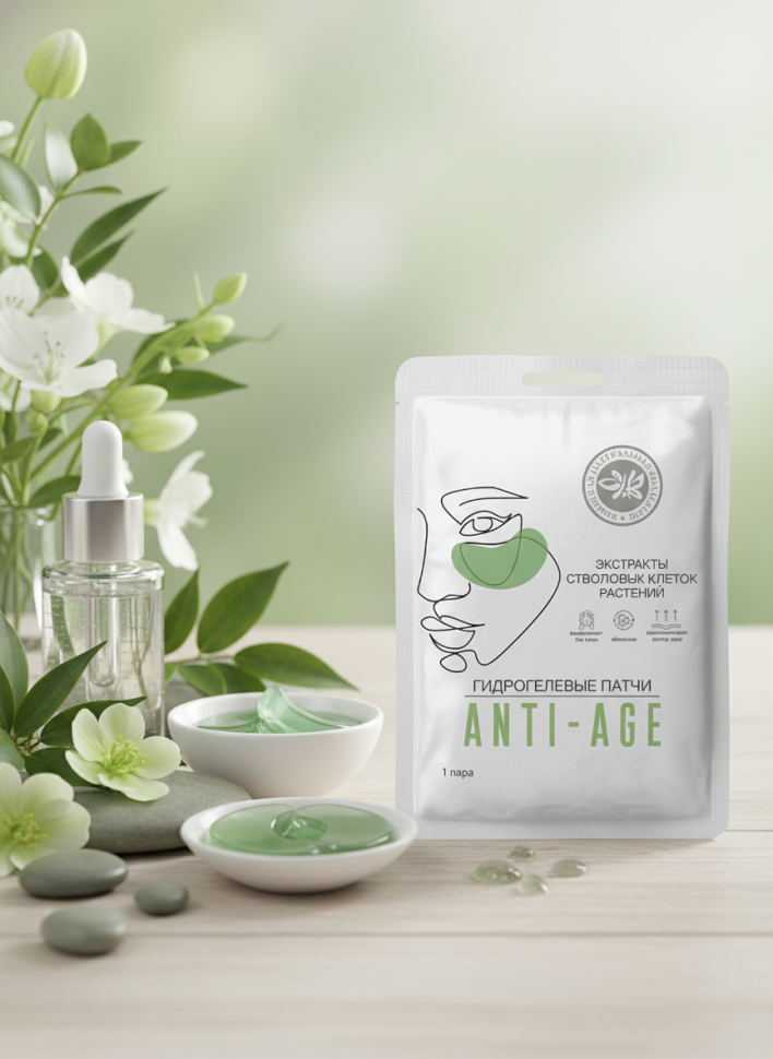 Гидрогелевые патчи для области вокруг глаз (ANTI-AGE)