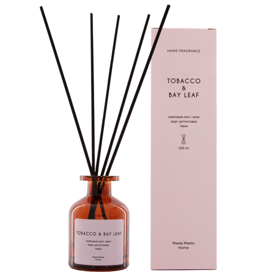 Аромадиффузор Tobacco & Bay leaf, 100 мл