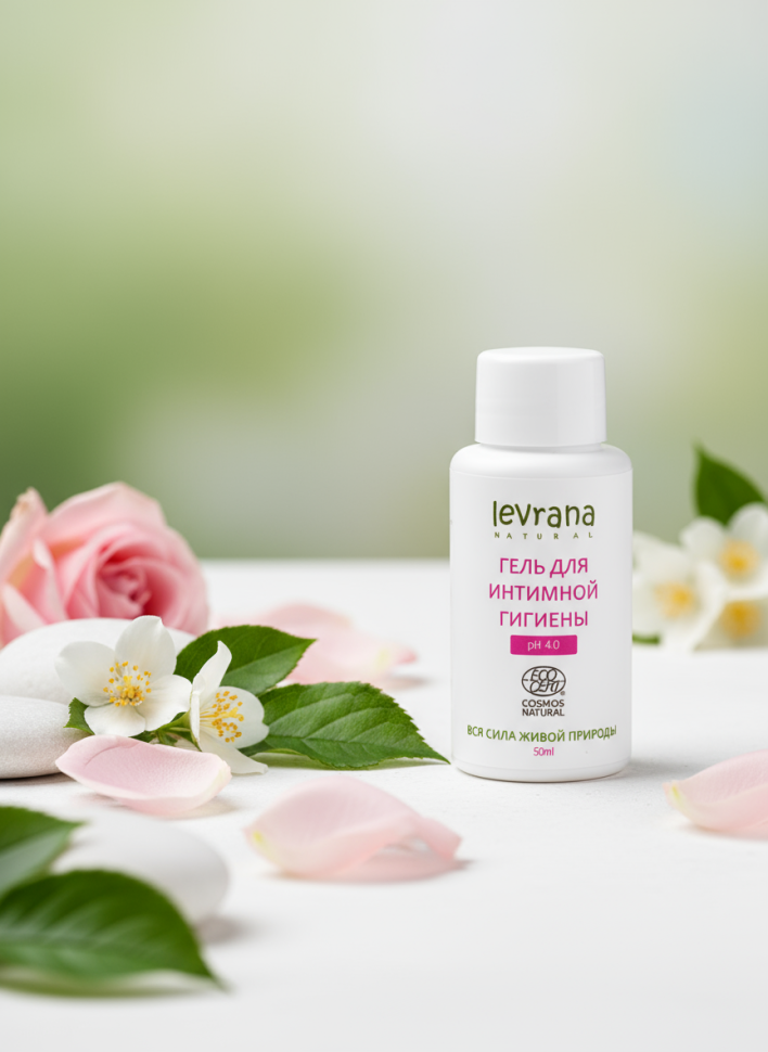 Гель для интимной гигиены, для ежедневного применения, pH 4.0, 50 мл