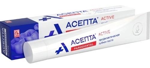 Зубная паста parodontal Active, профилактика здоровья зубов и десен, 75 мл