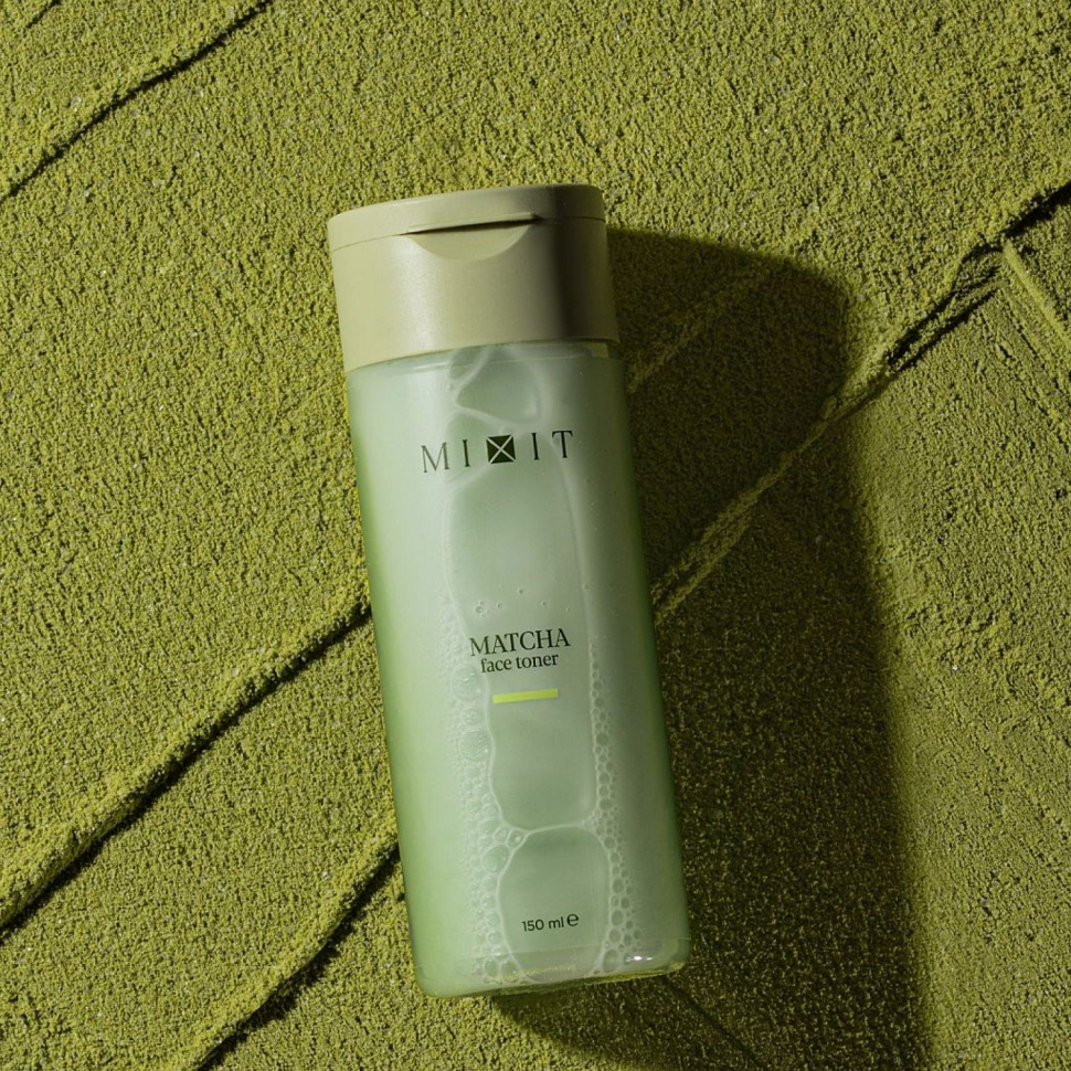 Двухфазный тонер для лица с экстрактом матчи Mixit Hydra Face, 150 мл