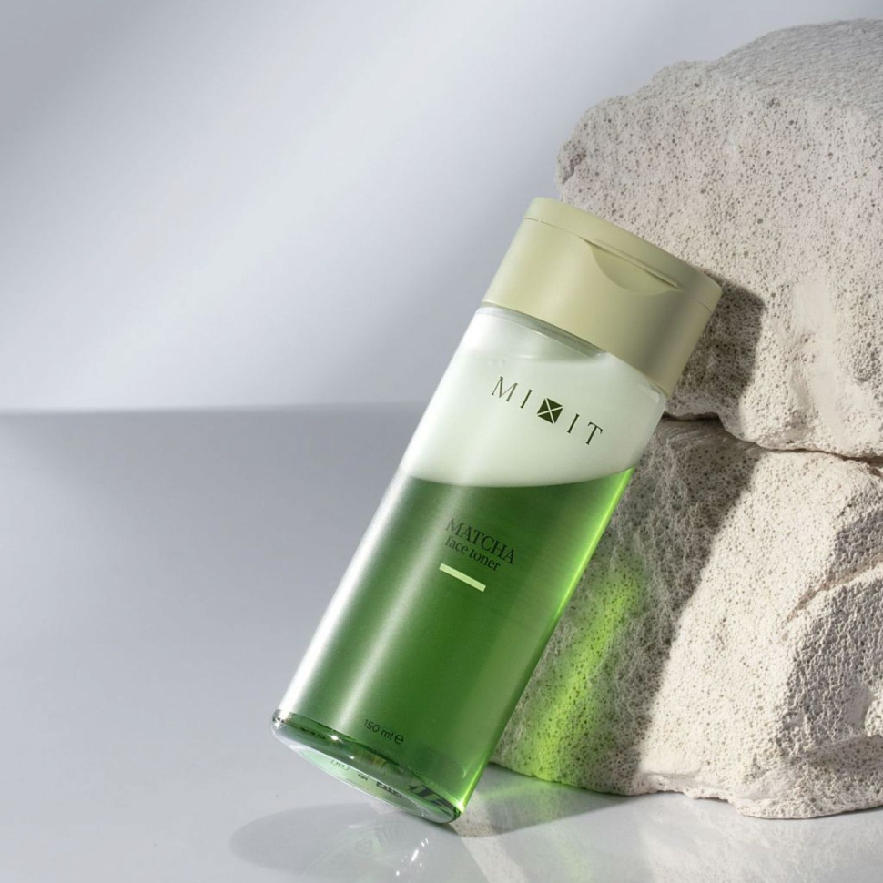 Двухфазный тонер для лица с экстрактом матчи Mixit Hydra Face, 150 мл