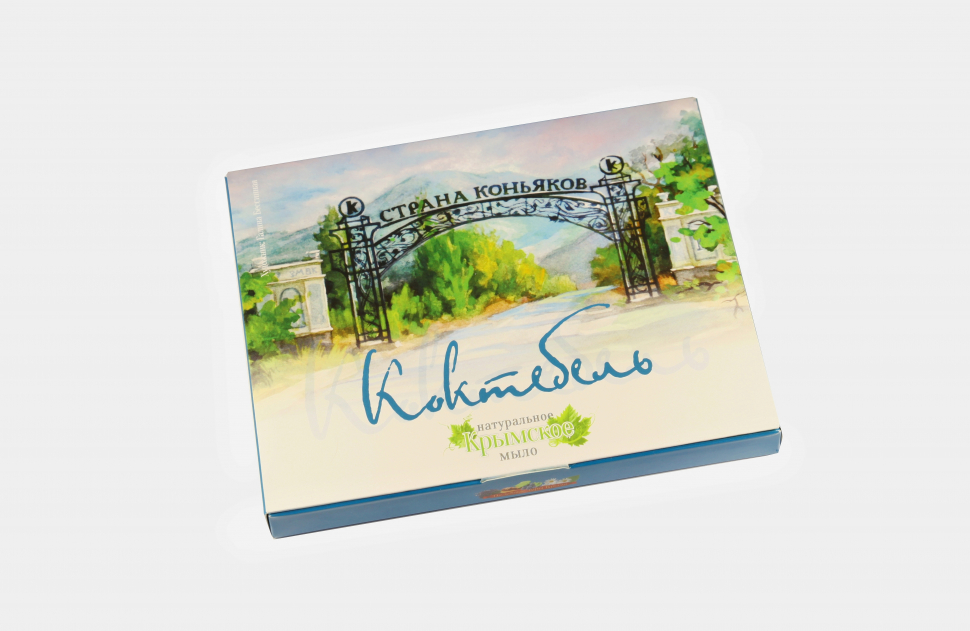 Набор крымского мыла Коктебель Акварели Крыма, 4 шт. по 50 г Набор крымского мыла Коктебель Акварели Крыма, 4 шт. по 50 г
