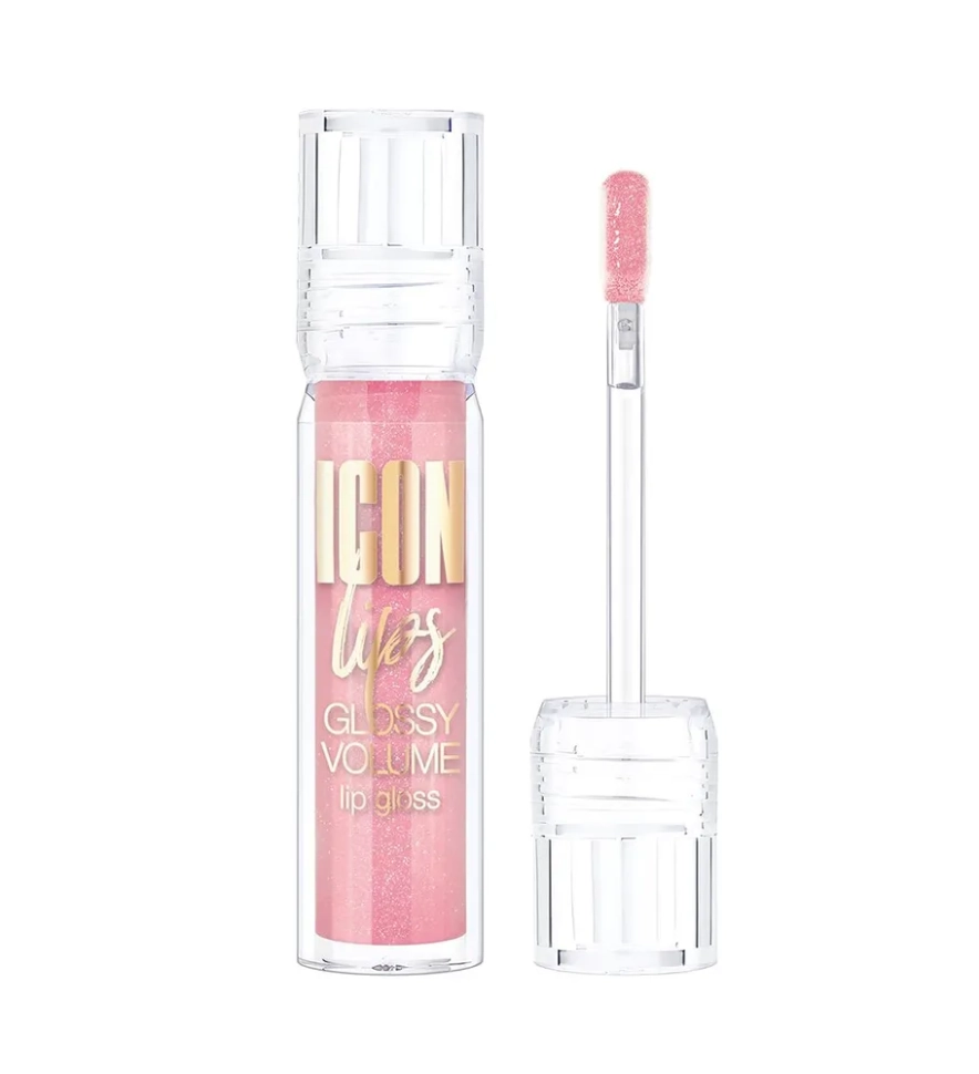 Блеск для губ с эффектом объема Lilac Pink № 508, Icon lips, 3,4 г