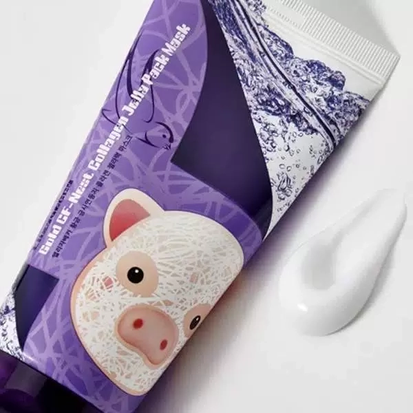  Маска плёнка для лица GOLD CF - NEST COLLAGEN JELLA PACK MASK, с экстрактом ласточкиного гнезда и коллагеном,  80 мл