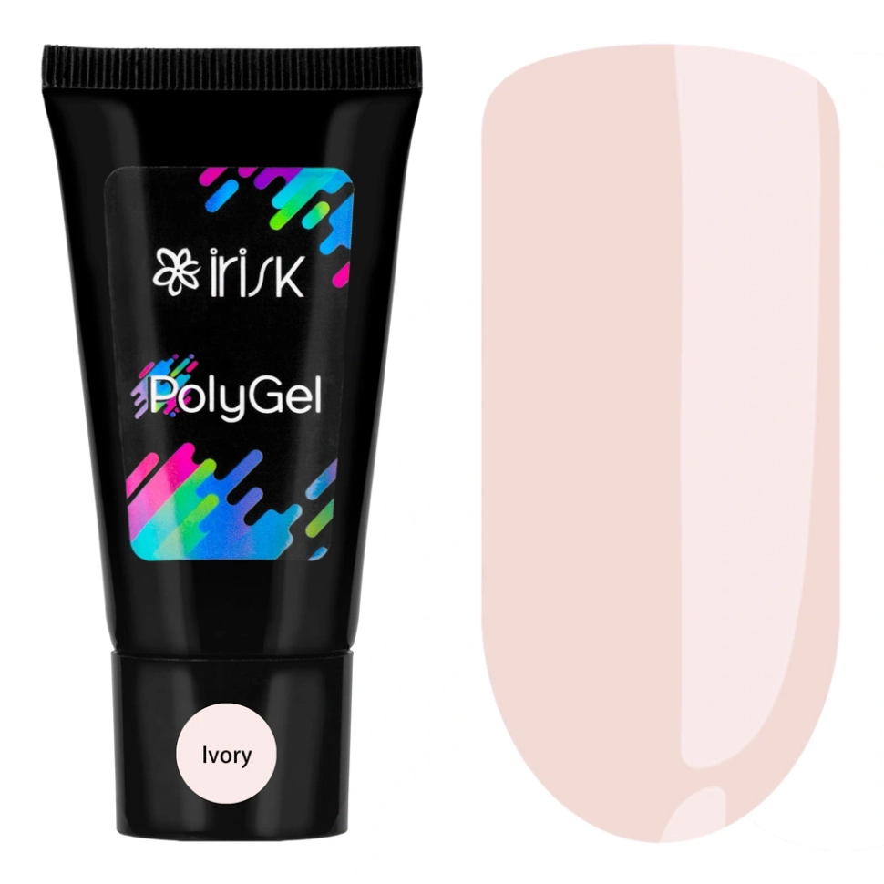 Полигель для наращивания и моделирования ногтей 08 Ivory PolyGel, 30 г