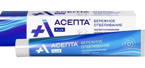 Зубная паста Plus профессиональная Бережное отбеливание для чувствительных зубов, 75 мл