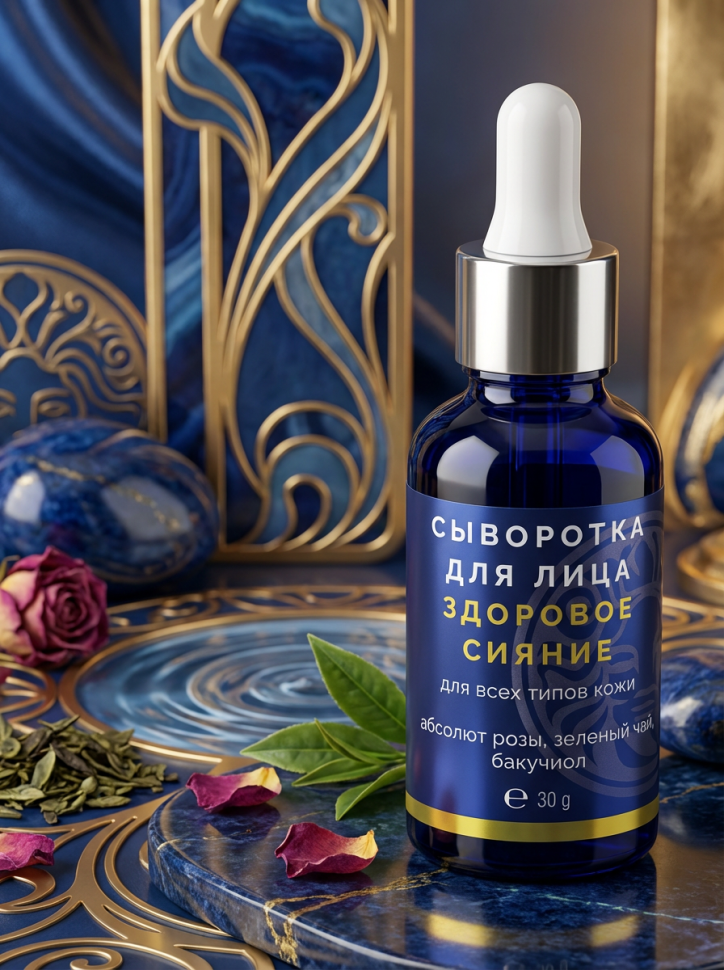 Сыворотка для лица Здоровое сияние для всех типов кожи, 30 г
