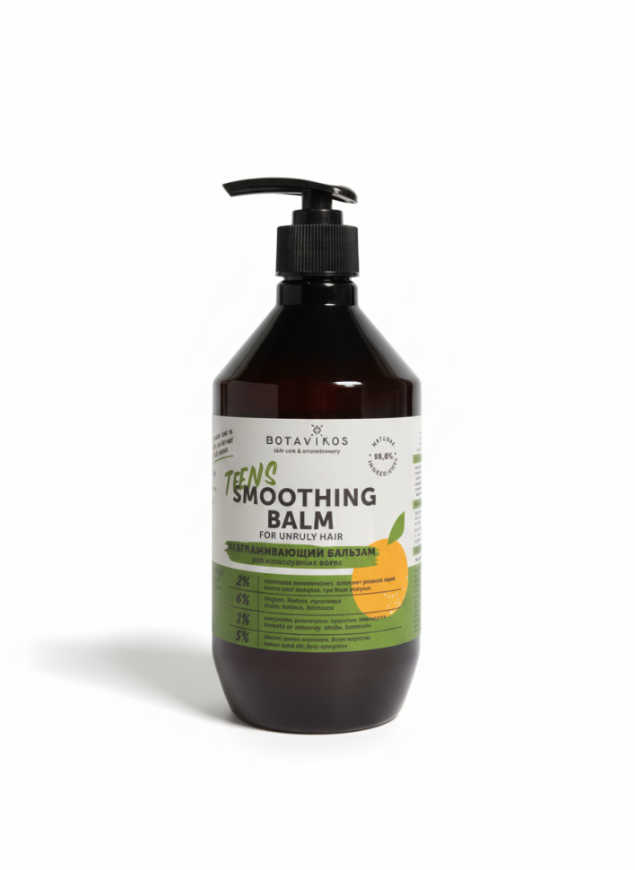 Бальзам для непослушных волос разглаживающий Detox Teens, 600 мл