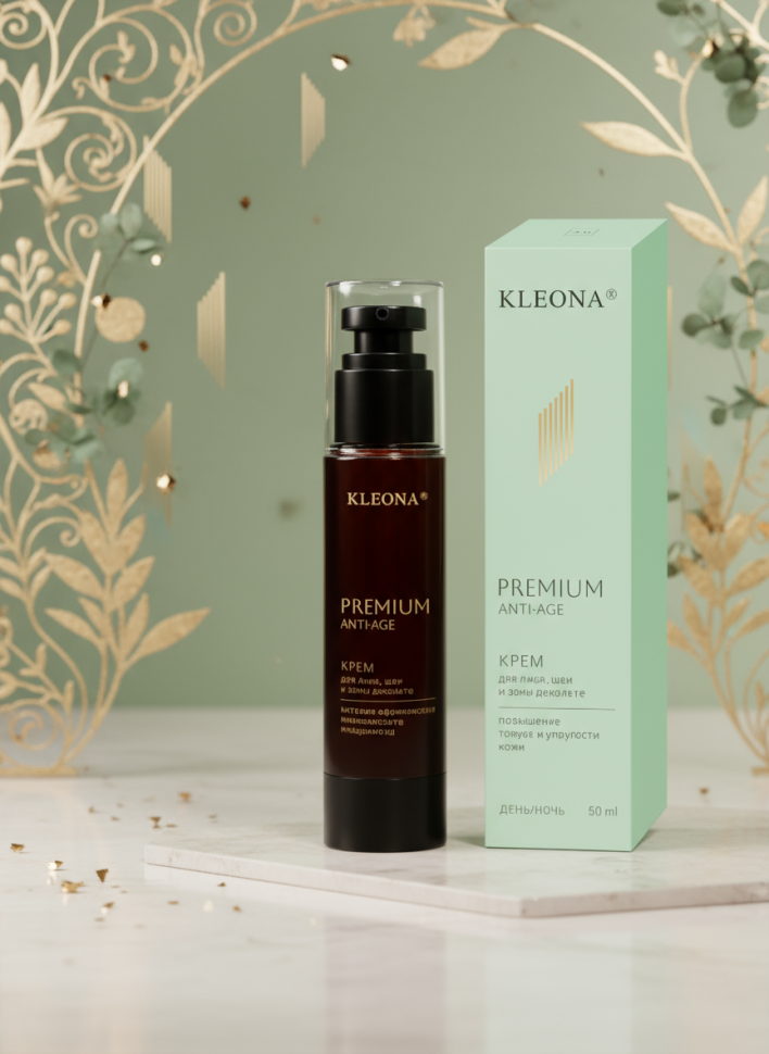 Крем для лица, шеи и декольте День-Ночь с кигелией африканской Anti-Age №3.6, 50 мл