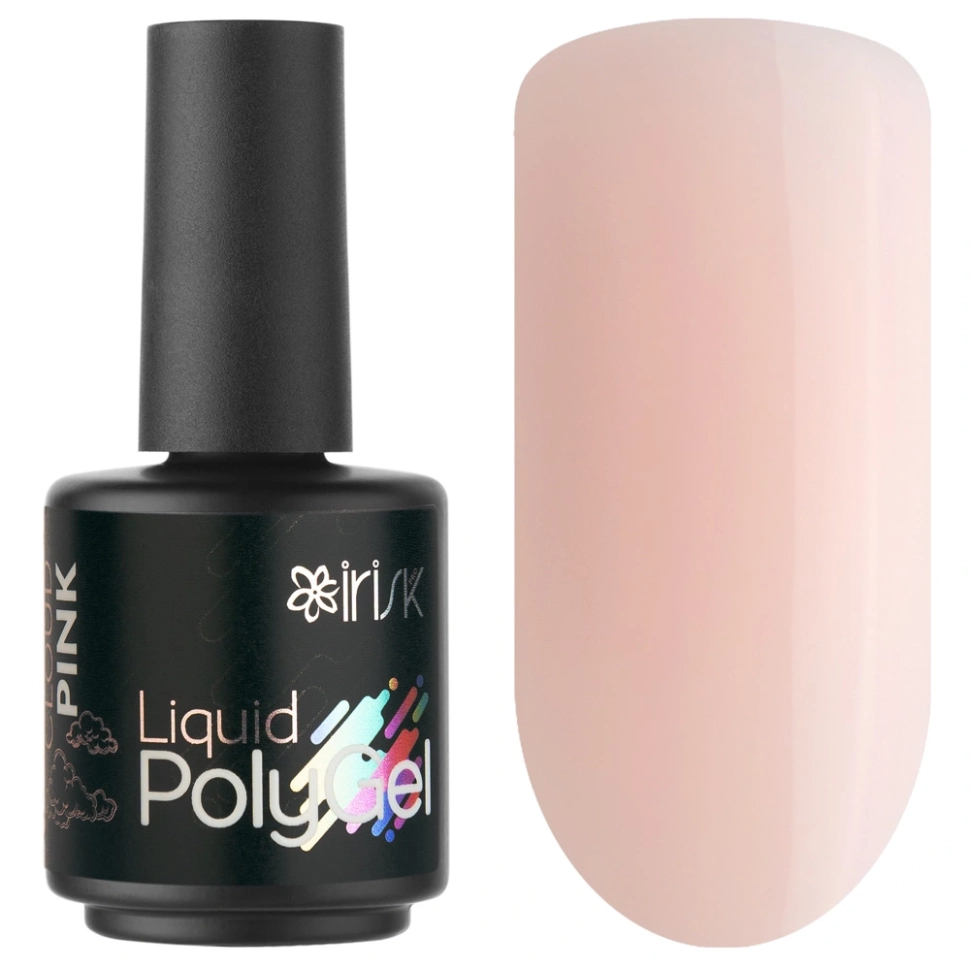 ​Жидкий полигель для ногтей 15 Cloud Pink Liquid PolyGel, 18 мл