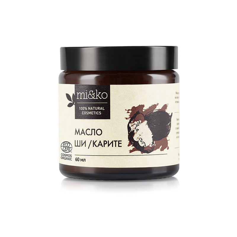 Ши масло экологически чистое нераф., 60 мл COSMOS ORGANIC 