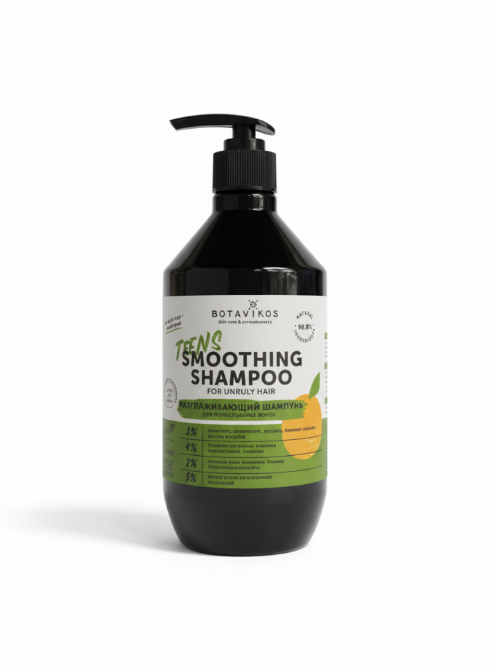 Шампунь для непослушных волос разглаживающий Detox, 600 мл