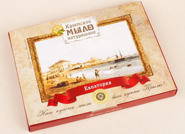 Набор крымского мыла Евпатория Картины К. Боссоли, 4 шт. по 50 г