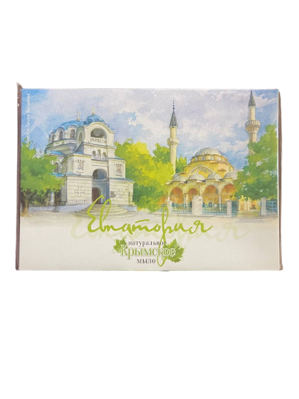 Набор крымского мыла Евпатория Акварели Крыма, 4 шт. по 50 г