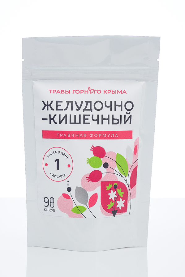 Капсулы Желудочно-кишечный травяная формула, 90 шт