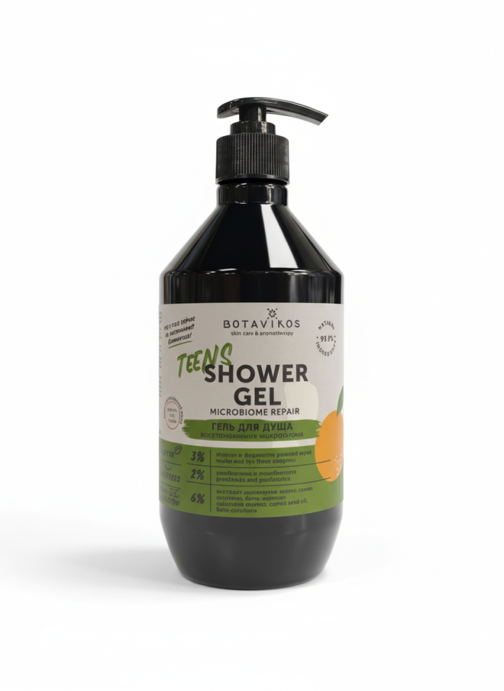 Гель для душа для восстановления баланса микробиома Detox, 600 мл