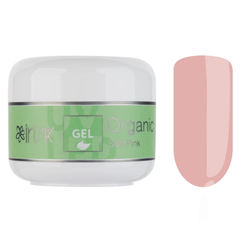 Гель для моделирования ногтей 04 Soft Pink универсальный Organic, 15 мл