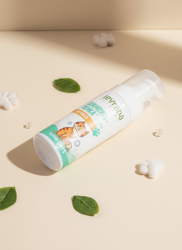 Шампунь-пенка для кошек, 150мл