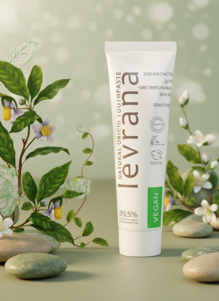 Зубная паста Для чувствительных зубов, бережное очищение и уход, 100 мл